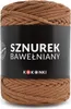 Premium Baumwollschnur 5mm x 100m KOKONKI - Warmer Braunton Produktbild-Vorschau 2