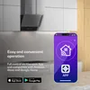 A kitchen scene with a range hood and a smartphone displaying an app. Náhľad obrázku produktu