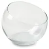 Glasschale SCHUIN mit schrägem Rand H. 10cm D. 12,5cm Produktbild-Vorschau 1