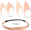 Elf kostým set latexové uši špičaté uši hlava řetěz vlasů Náhled obrázku produktu 3
