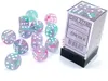 Nebula TM 16mm d6 Wisteria/white Luminary Dice Block (12 Anteprima dell’immagine prodotto 1