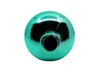 A close-up, top-down view of a turquoise Christmas tree topper on a white background. Produktbild-Vorschau