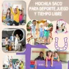 HECKBO Pferde Turnbeutel für Mädchen | Sportbeutel mit Produktbild-Vorschau 10