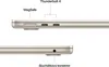Apple MacBook Air 13 Zoll, M4, 13,6 Zoll, 2560 x 1664, 24 Produktbild-Vorschau 4