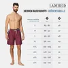 Ladeheid Hommes Short de bain Beachshorts Pantalon de Voir les images du produit 5