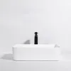 Umywalka nablatowa ceramiczna stawiana biała stawiana 49x38 Podgląd zdjęcia produktu 4