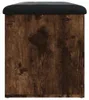 vidaXL Lavica s úložným priestorom údený dub 82x42x45 cm Náhľad obrázku produktu 7