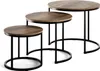Couchtisch-Set Vicco Montreal Holz 55 x 55 cm 3 Teile, Produktbild-Vorschau 1