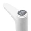 A close-up of a white electric water dispenser pump. Podgląd zdjęcia produktu
