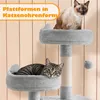 Yaheetech – duży drapak dla kotów, 181 cm, z 2 domkami dla Podgląd zdjęcia produktu 5