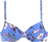 s.Oliver Bügel-Bikini-Top Maya blau-bedruckt Größe 38 Cup B Produktbild-Vorschau 1