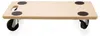 Bituxx Transportroller Rollbrett Rechteck MDF 58 x 28,5 bis Produktbild-Vorschau 1