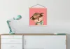 MuchoWow® Textilposter Tiger - Porträt - Schleife 60x60 cm Produktbild-Vorschau 3
