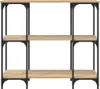 vidaXL Konzolový stolek Sonoma dub 102x35x90 cm výrobek z Náhled obrázku produktu 4