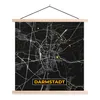 MuchoWow® Textilposter Deutschland - Schwarz und Gold - Produktbild-Vorschau 1