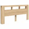 Tête de lit LED Chêne Sonoma 200x18,5x103,5 cm Matériau Voir les images du produit 5