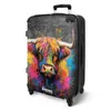 NoBoringSuitcases.com® Großer Koffer - Schottische Produktbild-Vorschau 2