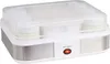A yogurt maker with multiple jars inside, shown from a slightly elevated front-diagonal angle. Anteprima dell’immagine prodotto