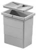 Cestino interno Hailo 1102439 grigio chiaro 7 L 226 x 156 x Anteprima dell’immagine prodotto 1