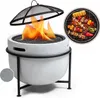 Blumfeldt Feuerschale, Tragbare Feuerstelle Outdoor, Produktbild-Vorschau 1