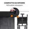 Carrello Pieghevole con 4 Ruote – Carrello da Trasporto per Anteprima dell’immagine prodotto 3