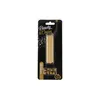 Candele di compleanno oro con basi lunghezza 10 cm - 8 pz Anteprima dell’immagine prodotto 1