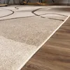 Teppich Kurzflor Abstrakt Wohnzimmer schmutzabweisend Creme Produktbild-Vorschau 4