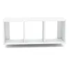 STIV Meble | Regał 88,2x31,8x35,2 cm Biały Mat | 3 półki | Podgląd zdjęcia produktu 1