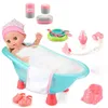 Funktionspuppe mit 3-in-1 Puppen-Pflegeset, Badewanne, Produktbild-Vorschau 10
