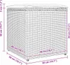 vidaXL Kissenbox mit Speicher Grau 50 x 50 x 50 cm Produktbild-Vorschau 7