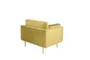 Boom fauteuil velours groen. Productafbeelding-voorbeeld 5