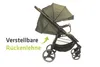 4Baby | Kinderwagen - Buggy Kinderwagen - bis 22 kg - Khaki Produktbild-Vorschau 7