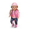 BABY born Reit-Outfit mit Hose, Shirt, Stiefeln & Helm für Produktbild-Vorschau 3