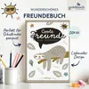 Goldbuch Freundebuch HAPPYlife Faultier Produktbild-Vorschau 8