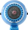 Close-up of the back of a blue hairdryer. Náhled obrázku produktu