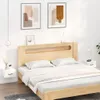 vidaXL Nástěnné noční stolky 2 ks. Bílé 35x35x20 cm Náhled obrázku produktu 2