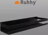 Ruhhy 19188 Kovová police XL 50 cm černá Náhled obrázku produktu 6
