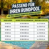 Copertura per piscina tillvex® Premium, rotonda, per Anteprima dell’immagine prodotto 2