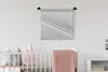 MuchoWow® Wandteppich Wandbehang Weißer Lederhintergrund Produktbild-Vorschau 2