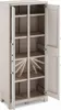 Dmora Außenschrank Grimsby 80x44x182h cm Braun Sand, 8 Produktbild-Vorschau 6
