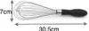 Schneebesen-Set aus Edelstahl – 2-teilig Produktbild-Vorschau 3