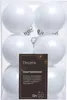 Boules Noël Blanches ø6cm Décoration De Noël Classique Et Voir les images du produit 4