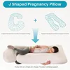 Topchances Coussin de grossesse Coussin d'allaitement 100% Voir les images du produit 6