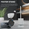 Silikon Toiletbürste | Weiss | Toiletbürste mit Ventilation Produktbild-Vorschau 6
