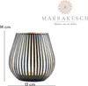 2er Set Windlicht Amunda Skandinavisches Design | Produktbild-Vorschau 6