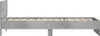 vidaXL Giroletto con testiera grigio cemento 100x200 cm Anteprima dell’immagine prodotto 6