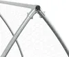 vidaXL Králikáreň Silver 300x105x120 cm Pozinkovaná oceľ Náhľad obrázku produktu 2