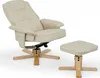 Relaxsessel CHARLY mit Hocker, schöner Drehsessel mit Produktbild-Vorschau 3