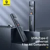 Baseus Wireless Presentation Laser Pointer Grau Ohne Produktbild-Vorschau 25