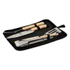 Grillbesteck aus Holz und Leinenkoffer Produktbild-Vorschau 6